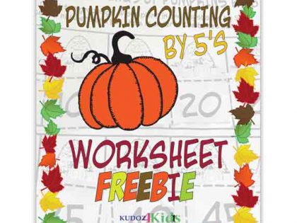Download our Pumpkin Freebie at TPT